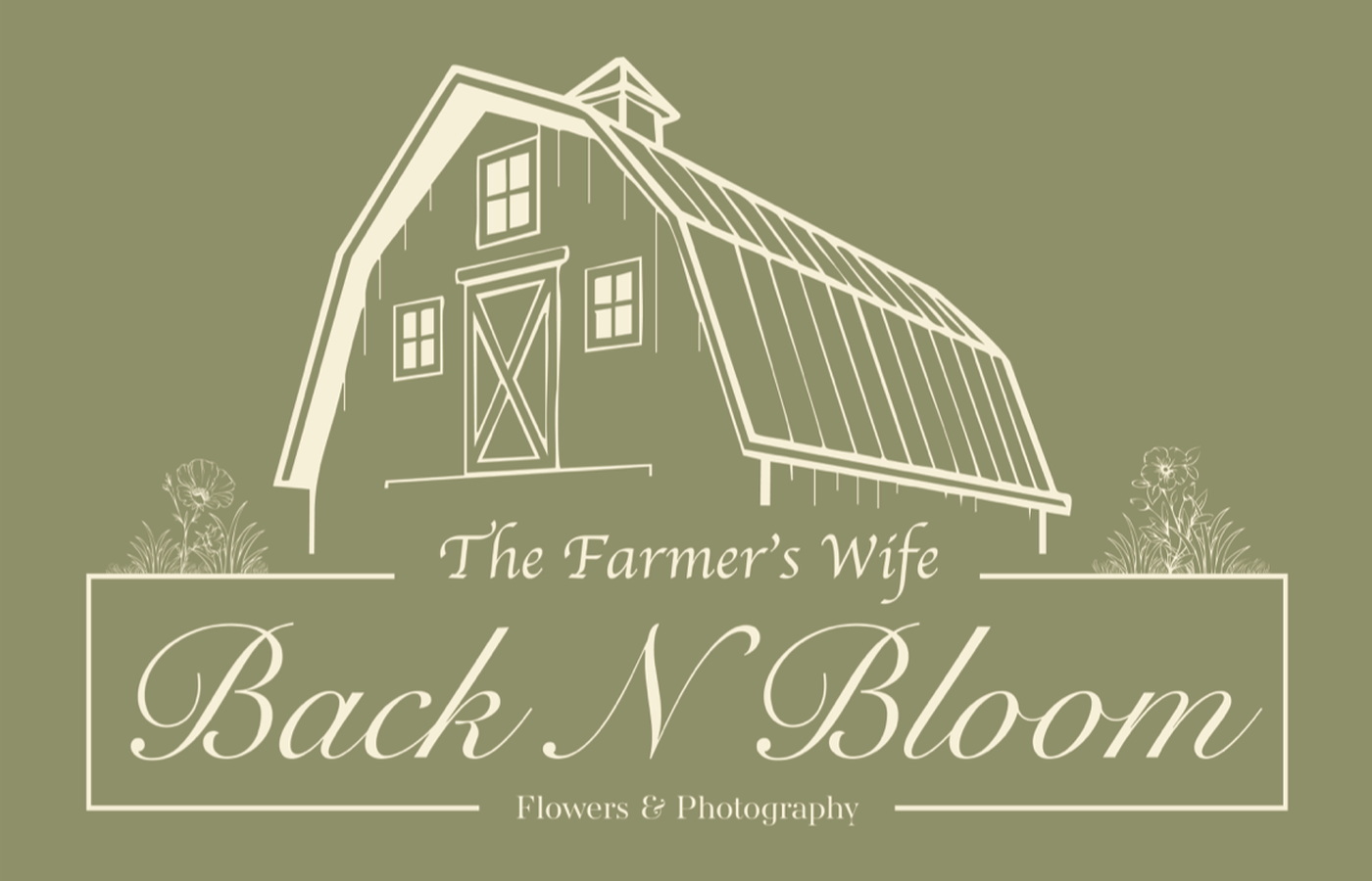 Colored floral shop logo hero image