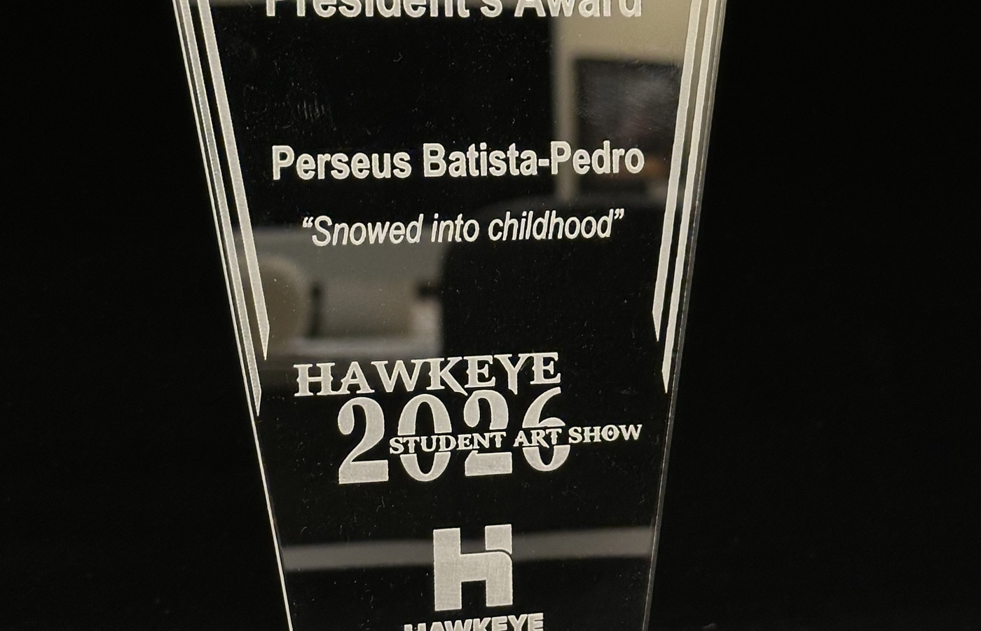 Produced student art show trophy hero image